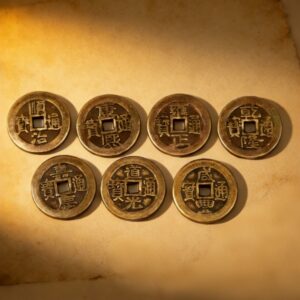 H10 7 Ancient Chinese Coins