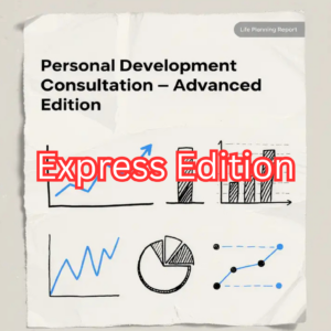 D59BB Personal Consultation Plan ・ Expedited Advanced Single Question Version (1 Question)