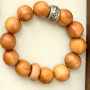 D143 Sterling Silver Rotating Mantra Bead